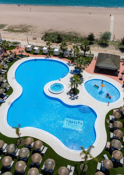 Hotel Tahití Playa in Santa Susanna, Spain
